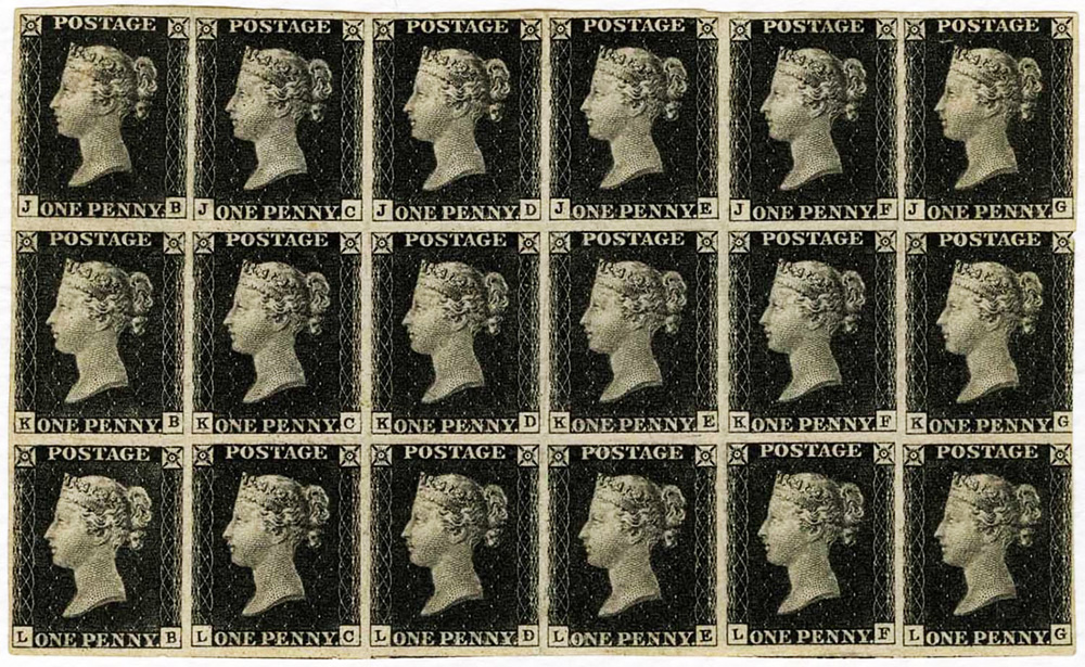 Penny Black 1840 The Good Stamps